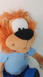 Loeki de Leeuw knuffel, blauw voetbal tenue, nr 5. 7C14, Tweedehands verkoop, Tweedehands verkoop, Gebruikt, Overige typen