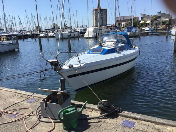 Zeilboot Mallard Start 7, Watersport en Boten, Kajuitzeilboten en Zeiljachten, Gebruikt, Tourjacht of Cruiser, Polyester, 6 tot 9 meter