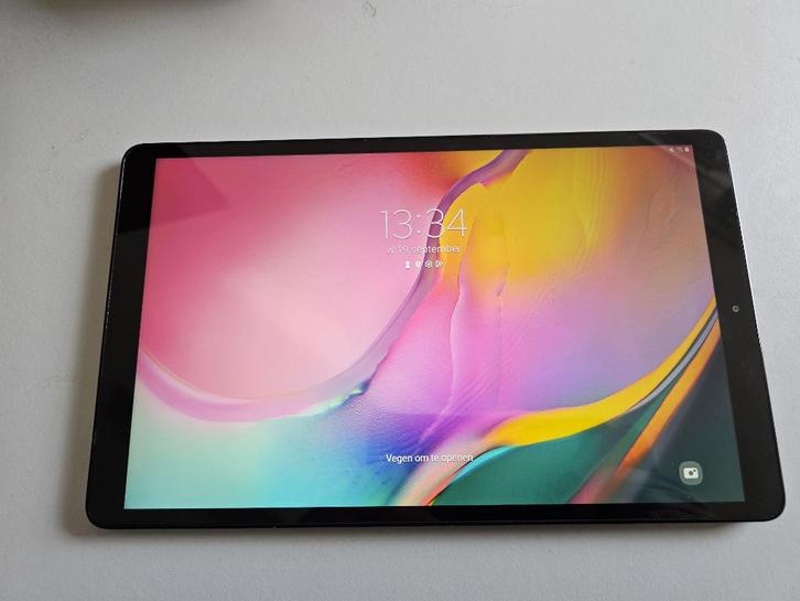 Samsung Tab A SM-T510, Computers en Software, Android Tablets, Gebruikt, Wi-Fi, 10 inch, 32 GB, Uitbreidbaar geheugen, Usb-aansluiting