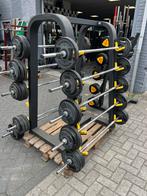 Technogym vaste halter stangen 17,5-40 kg gewichten, Ophalen, Halterstangen, Stangen, 17,5 tot 40 kg