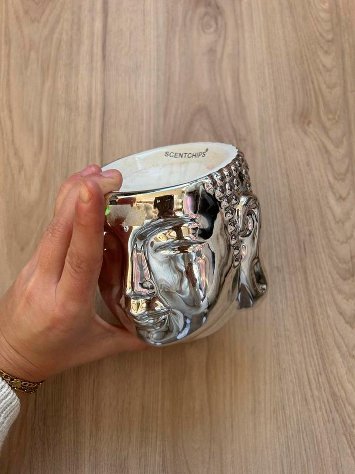 Scentchips Wax Smelter - Boeddha Design, Huis en Inrichting, Woonaccessoires | Boeddhabeelden, Zo goed als nieuw, Ophalen of Verzenden