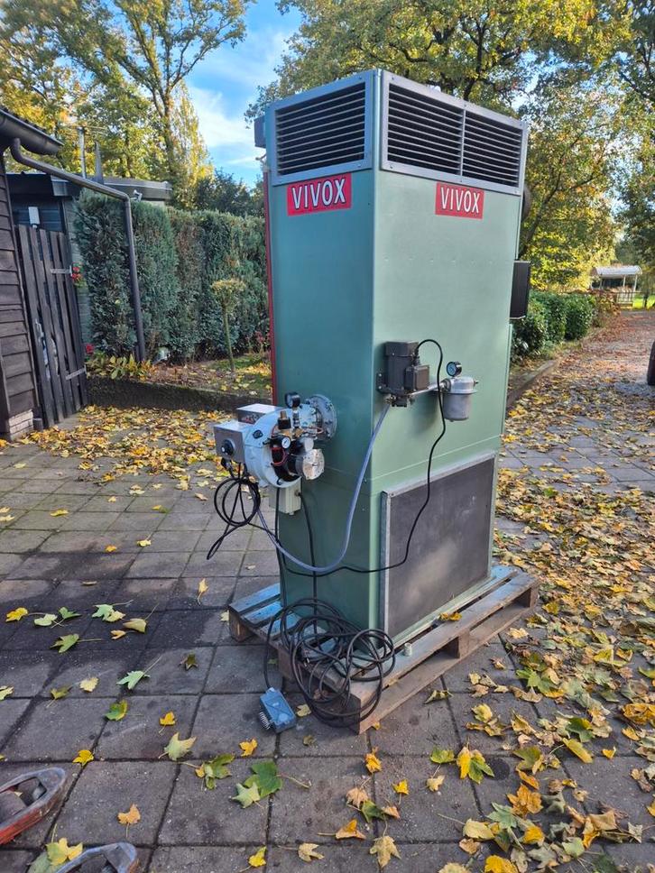 werkplaatskachel warme luchtkachel mazout, Auto diversen, Autogereedschap, Zo goed als nieuw, Ophalen