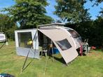 KIP KOMPAKT 37EKV MET 2VOOR+2 ZIJ luifels, Caravans en Kamperen, Caravans, Mover, Standaardzit, Kip, Tot en met 2