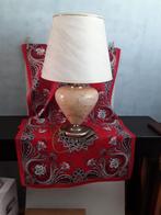 (Gewoon) 'n mooie old schemerlamp 2 foto's T.E.A.B., Huis en Inrichting, Led-lamp, Minder dan 30 watt, Zo goed als nieuw, E27 (groot)