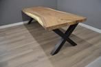 Suar Boomstamtafel 3 meter - 300 cm, 100 tot 150 cm, Ophalen of Verzenden, Vijf personen of meer, Metaal