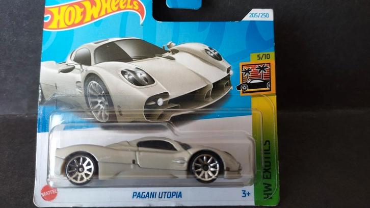 Pagani Utopia 1:64 3inch Hotwheels Pol, Hobby en Vrije tijd, Modelauto's | Overige schalen, Zo goed als nieuw, Verzenden