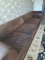 Leren bank, Huis en Inrichting, Ophalen, Gebruikt, Leer