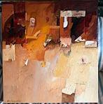 Abstracte compositie Theo den Boon (geb.1941, Waddinxveen), Ophalen of Verzenden