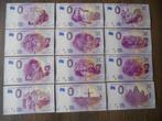 0 eurobiljet Nederland diversen 36 stuks los te koop, Ophalen of Verzenden, Euro's, Los biljet