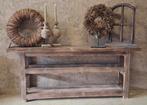 Duurzaam gemaakte Steigerhouten sidetable's en meer, Huis en Inrichting, Ophalen of Verzenden, Nieuw