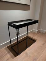 Ethnicraft bijzettafel - Zo goed als nieuw!, Huis en Inrichting, Minder dan 55 cm, Metaal of Aluminium, Ophalen of Verzenden, Zo goed als nieuw