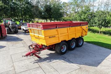 Veenhuis JVK 25000 Kipper Maiskipper Dumper 40 m3 (bj 2008) beschikbaar voor biedingen