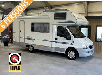 Adria Coral 572DK Serie70 2004 6-Persoons Fiat 110PK beschikbaar voor biedingen