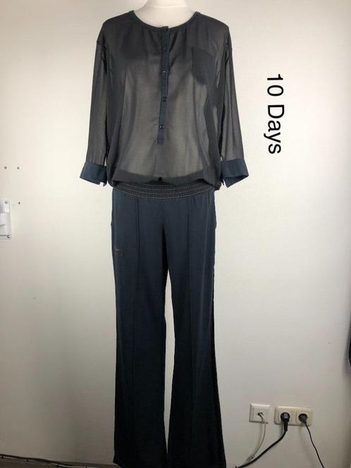 10 Days Jumpsuit  (mt: 38/40) 18,6/7906, Kleding | Dames, Jumpsuits, Zo goed als nieuw, Maat 38/40 (M), Zwart, Ophalen of Verzenden