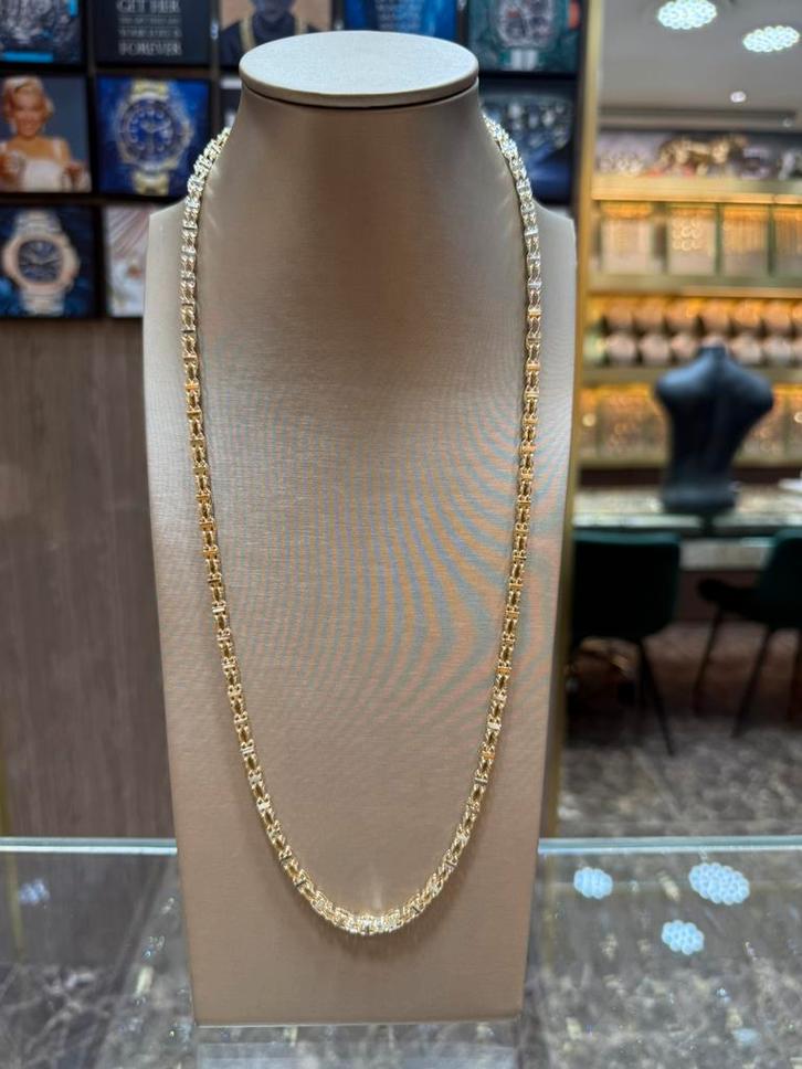 14KT Goud - 21.2 Gram - Ketting - MAGNUM, Sieraden, Tassen en Uiterlijk, Kettingen, Nieuw, Goud, Ophalen