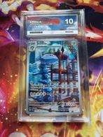Pokemonkaart ACE Grading 10 Steelix 208/182 Paradox Rift, Ophalen of Verzenden, Nieuw, Losse kaart, Foil