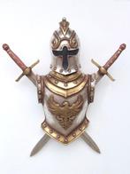 Ridder beeld Harnas 113 cm - ridder harnas muurdecoratie, Verzamelen, Beelden en Beeldjes, Nieuw, Ophalen