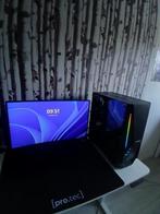 Game pc + monitor, Computers en Software, Desktop Pc's, Ophalen, Met monitor, Zelf gebouwde pc, 512 GB