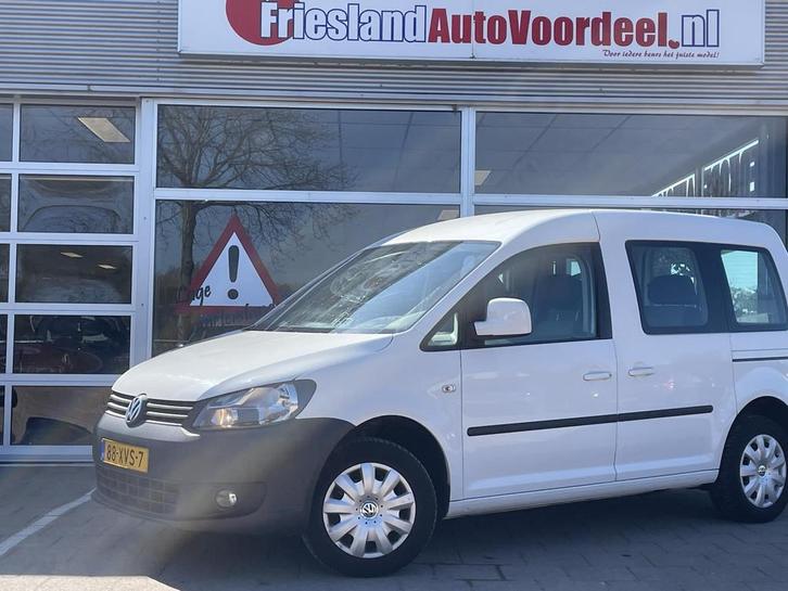 Volkswagen Caddy 2.0 Ecofuel Trendline /Cruise/Airco/Trekhaa, Auto's, Volkswagen, Bedrijf, Te koop, Overige modellen, ABS, Airbags