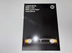 Folder Lancia Delta 1987, Ophalen of Verzenden, Zo goed als nieuw, Overige merken