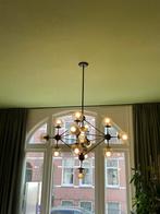 Hanglamp met 15 bollen, Huis en Inrichting, Lampen | Hanglampen, Ophalen, Zo goed als nieuw, Glas, 75 cm of meer