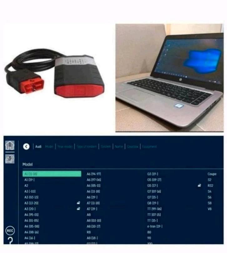 Werkplaats laptop Toucschreen Autocom uitleesapparaat delphi, Auto diversen, Autogereedschap, Nieuw, Ophalen of Verzenden