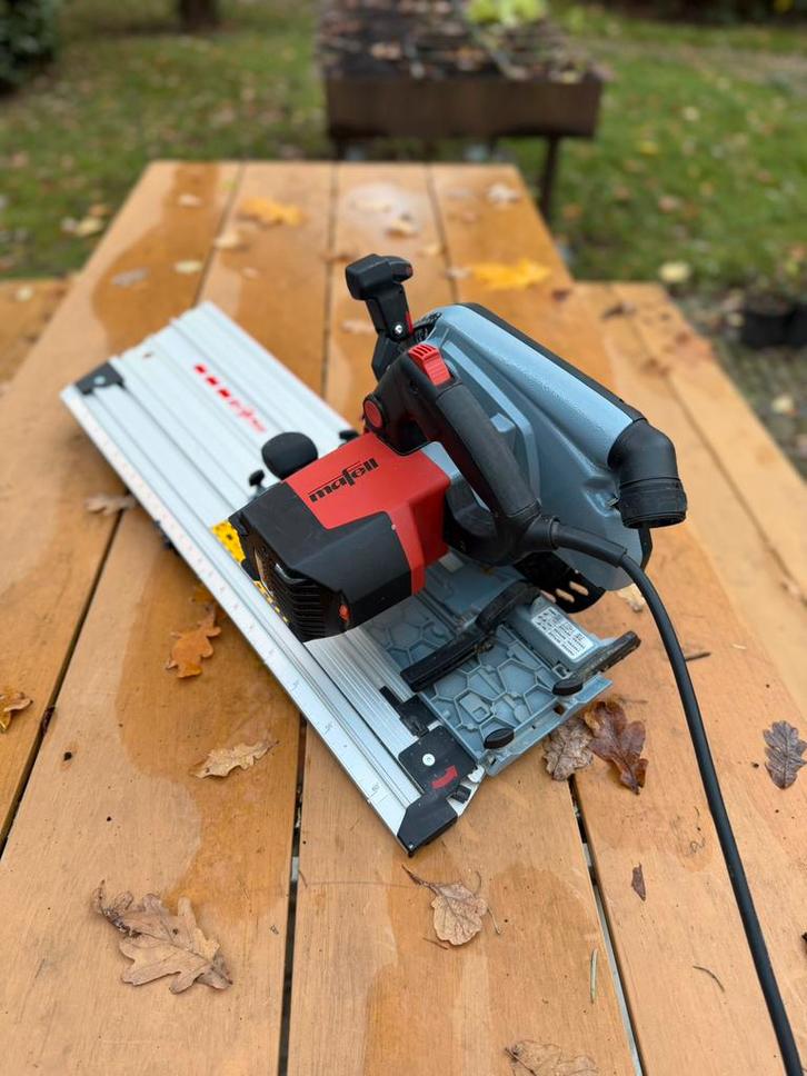 Mafell KSS 80 afkort cirkelzaag systeem ZGAN, Doe-het-zelf en Verbouw, Gereedschap | Zaagmachines, Zo goed als nieuw, Cirkelzaag