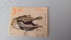 Polen,,1972, krokodil, Ophalen of Verzenden, Gestempeld, Dier of Natuur