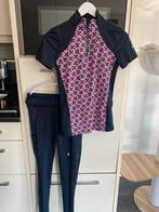 Shirt en paardrijbroek xs blauw tommy hilfiger setje, Dieren en Toebehoren, Paardrijkleding, Ophalen of Verzenden, Zo goed als nieuw