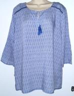 Charles Vögele tuniek maat 46, Kleding | Dames, Grote Maten, Ophalen of Verzenden, Zo goed als nieuw, Blauw, Blouse of Tuniek