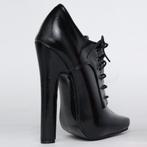 Fetish Veterpump hoge hakken NIEUW 41, Kleding | Dames, Schoenen, Zwart, Nieuw, Ophalen of Verzenden, Schoenen met hoge hakken