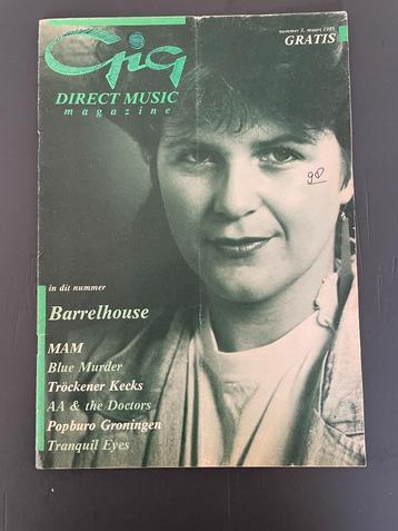popblad Gig, maart 1985 beschikbaar voor biedingen