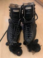 Kunstschaatsen zwart leer maat 25,5, Ophalen of Verzenden, Zo goed als nieuw, Kunstschaatsen, Overige merken