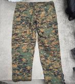 Marpat camo US marines broek maat XL, Ophalen of Verzenden, Gedragen, Maat 56/58 (XL), Groen