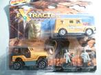 Majorette Extractor Jeep +Bank Security +figuurtjes 1:57 mod, Ophalen of Verzenden, Nieuw, Auto