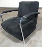 Scylla Leolux | Alcantara zwart - chroom | izgst, Minder dan 50 cm, Leolux, ., 75 tot 100 cm