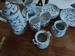 Jäger print kopjes, koffiepot, potjes, bordjes, Ophalen of Verzenden, Keramiek, Overige stijlen, Kop(pen) en/of Schotel(s)