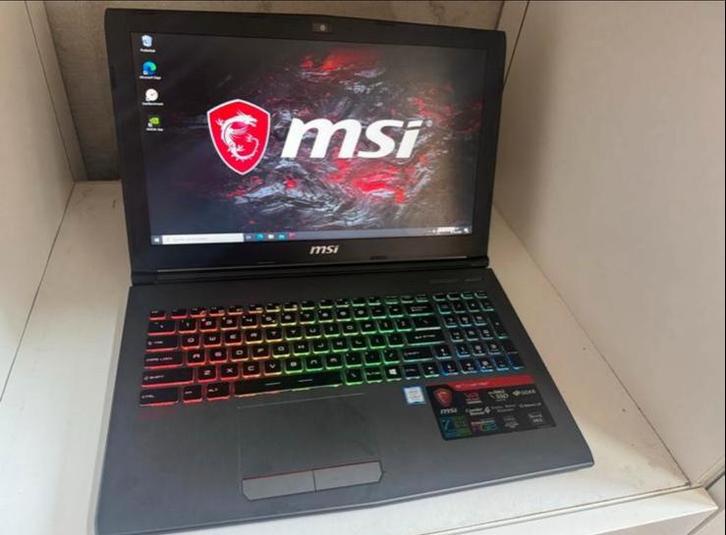 MSI GF62VR 7RF Gaming Laptop - Zeer Nette Staat!, Computers en Software, Windows Laptops, Zo goed als nieuw, 15 inch, SSD, 3 tot 4 Ghz