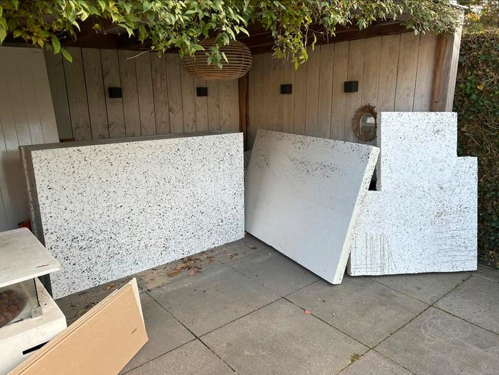 EPS-100 / tempex platen - 100mm dik  -  Rd:2,75, Doe-het-zelf en Verbouw, Isolatie en Afdichting, Zo goed als nieuw, Piepschuim (Tempex)