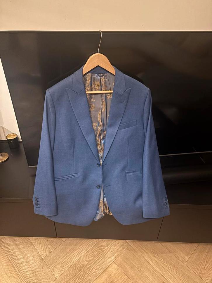 Trouwpak Maat L (180cm) - Stijlvol voor de grote dag!, Kleding | Heren, Kostuums en Colberts, Zo goed als nieuw, Maat 52/54 (L)
