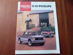 GMC S-15 Pickups 1988 brochure, Verzenden, Zo goed als nieuw, Overige merken