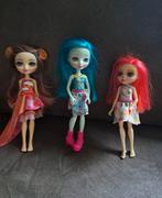 Enchantimals 3 stuks, Ophalen, Zo goed als nieuw, Overige typen