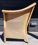 Lloyd Loom kuipstoel, Huis en Inrichting, Stoelen, Ophalen, Kunststof, Bruin, Zo goed als nieuw