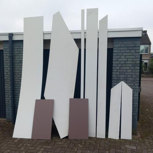 bouwmaterialen trespa, Doe-het-zelf en Verbouw, Platen en Panelen, Zo goed als nieuw, Overige materialen, Minder dan 20 mm, Ophalen