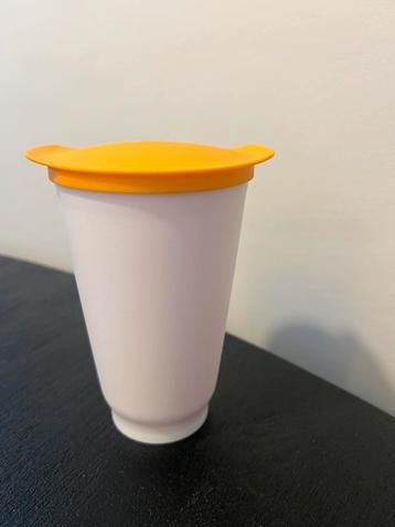Tupperware beker+deksel, 450ml, nieuw beschikbaar voor biedingen