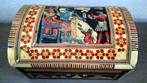 kleurrijke houten kistje, Antiek en Kunst, Ophalen of Verzenden