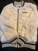 Vingino jasje wit fluffy maat 128, Kinderen en Baby's, Kinderkleding | Maat 128, Vingino, Ophalen of Verzenden, Zo goed als nieuw