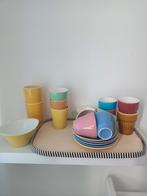 Pastel servies met dienblad, Verzamelen, Ophalen