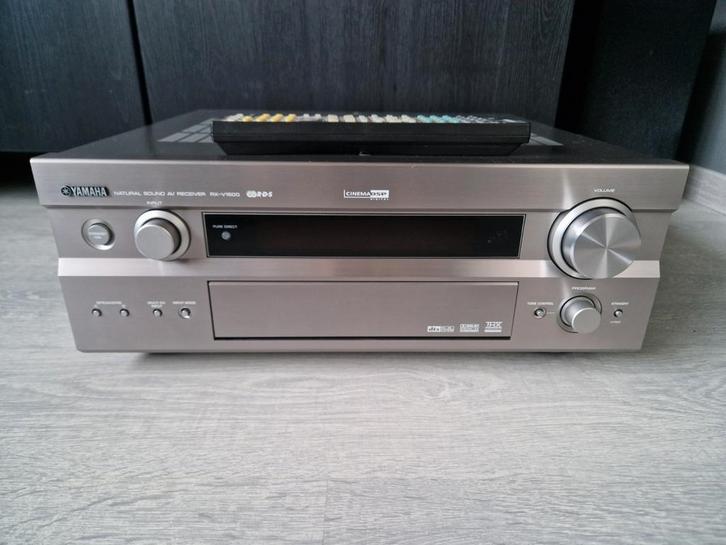 Yamaha RX-V1500 7.1 versterker/amplifier, getest en werkt, Audio, Tv en Foto, Versterkers en Receivers, 7.1, 120 watt of meer