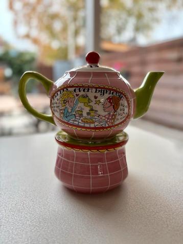 Blond Amsterdam Theepot - Even Bijkletsen beschikbaar voor biedingen